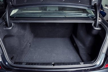 24 Nisan, 2018 - Vinnitsa, Ukrayna. BMW 750i konsept otomobil - gövde