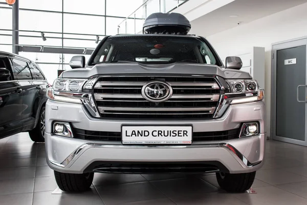 Vinnitsa Ucrânia Março 2018 Toyota Land Cruiser Carro Conceito Vista — Fotografia de Stock