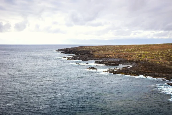 Vista Los Acantilados Los Gigantes Desde Punta Teno Tenerife Islas — Foto de Stock