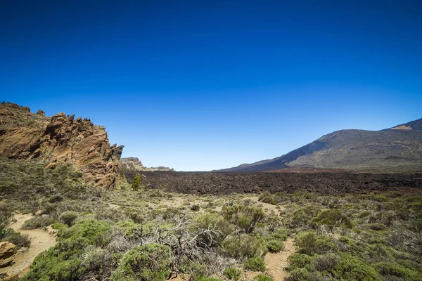 Bela Paisagem Parque Nacional Teide Tenerife Ilha Canária Espanha — Fotografia de Stock