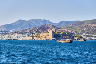 Deniz yat, Türkiye, Bodrum güzel koyda. Ege'nin