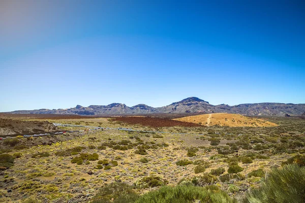 Vackra Landskap Teide Nationalpark Teneriffa Canary Island Spanien — Stockfoto