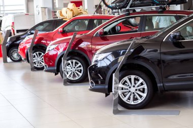 07 Ağustos 2017 - Vinnitsa, Ukrayna. Nissan Showroom