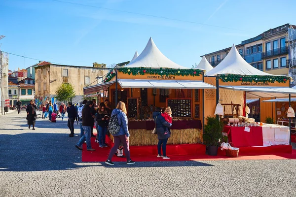 Porto Portugal Dezembro 2018 Velhas Belas Ruas Porto Portugal Destino — Fotografia de Stock