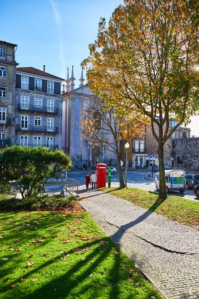 Porto Portugal December 2018 Old Beautiful Streets Porto Portugal Popular — Stock Photo, Image