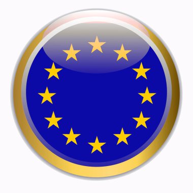 Avrupa Birliği bayrağı ile parlak arka plan. Mutlu Europe gün arka plan.