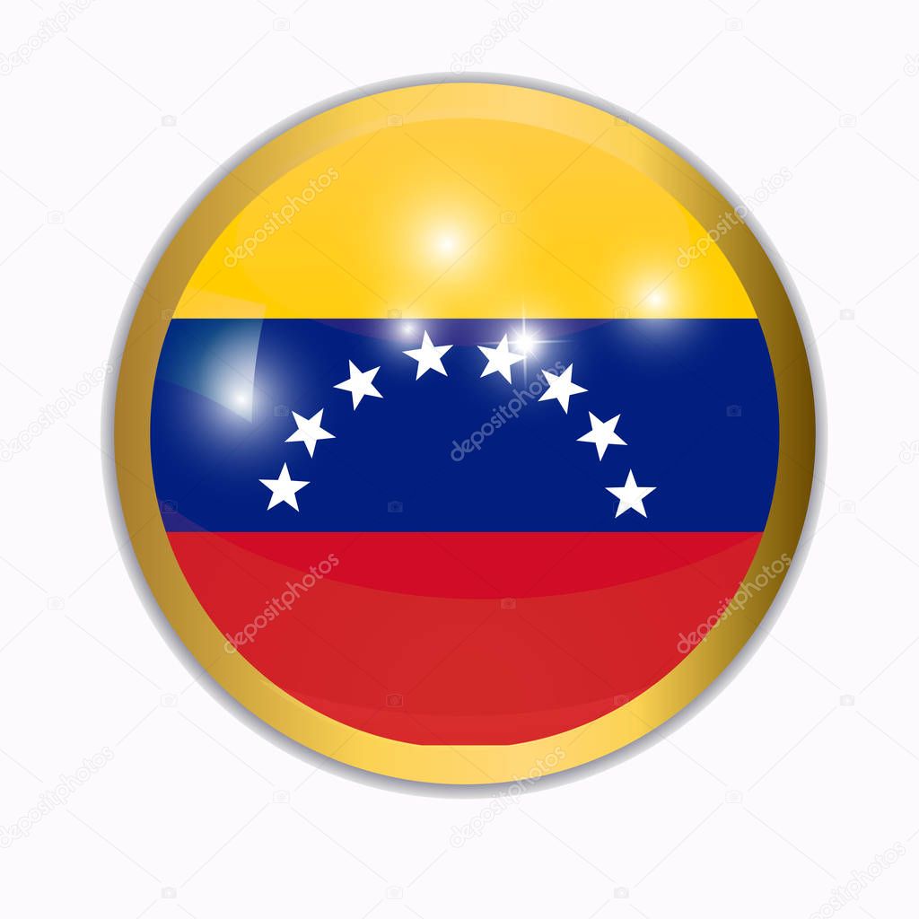 Button with flag of Venezuela.