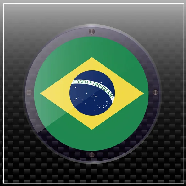 Banner of Brazil. Illustration