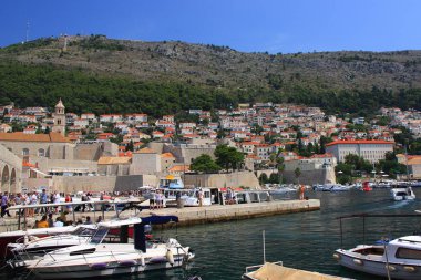 Hırvatistan - Dubrovnik Adriyatik Denizi'nde numaralı bağlantı noktasındaki.