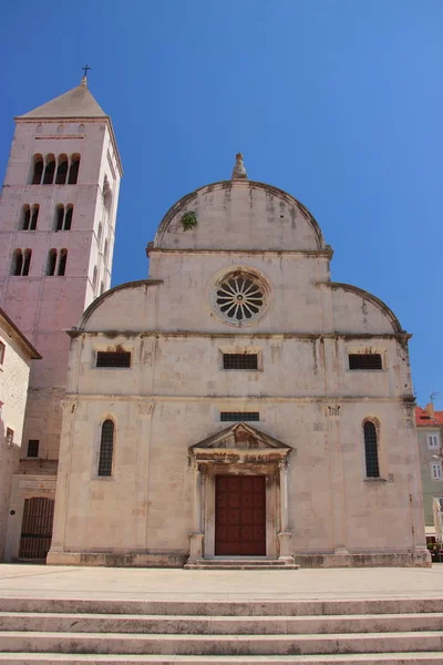 Kroatië Zadar Een Gothic Renaissance Kerk Van Mary Uit Het — Stockfoto