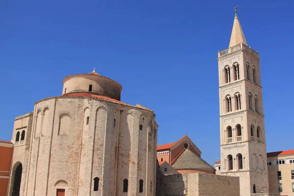 Kroatië Zadar Vroege Romeinen Kerk Van Donata Gebouwd Negende Eeuw — Stockfoto