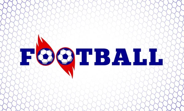 Futbol futbolu, futbol, ateş topu tasarımı, beyaz kale arkaplanı. Tişört giysi giysisi baskı pankartı arka planı. Soyut kavram harfleri logo sloganı.