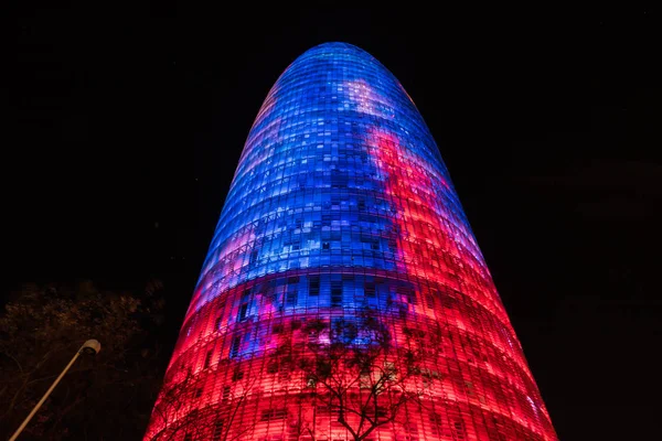 Glories Torre Agbar Tower Barcelony Hiszpanii — Zdjęcie stockowe