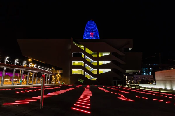 Glories Agbar Tornet Torre Från Barcelona Spanien — Stockfoto