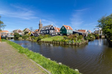 Köy Marken Hollanda panoramik çekim