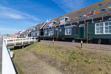 Köy Marken Hollanda panoramik çekim