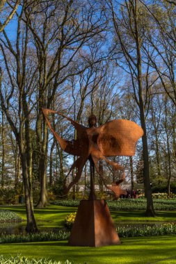Keukenhof Park ve Bahçe Hollanda Amsterdam yakınındaki