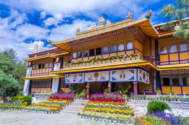Norbulingka Dalai Lama yazlık sarayı, Lhasa, Tibet, Lhasa
