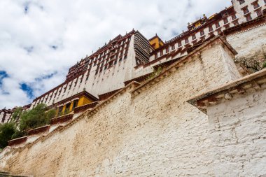 Lhasa, Nepal, Tibet, Çin Bahar sırasında Majestic Potala Sarayı