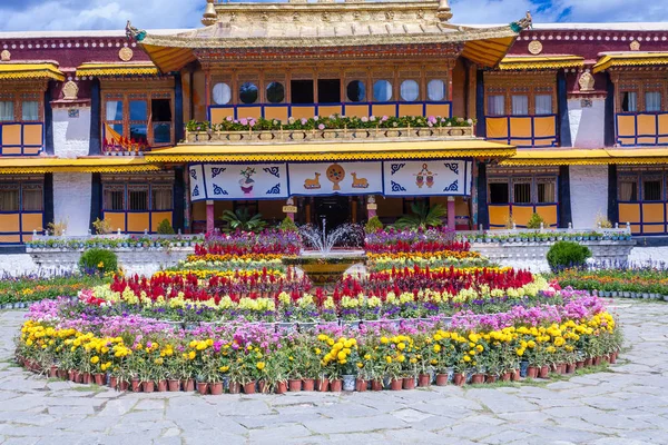 Летний Дворец Норбулинка Далай Лама Лхаса Тибет Лхаса — стоковое фото