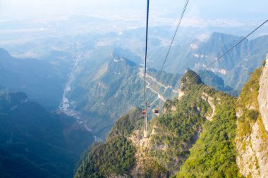 Dağ manzarası zhangjiajie Milli Park Çin zhangjiajie milli park Çin ve Avatar film için ilham kaynağı bulunan bir güzel manzara