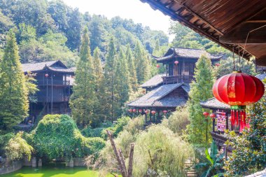 Dağ manzarası zhangjiajie Milli Park Çin zhangjiajie milli park Çin ve Avatar film için ilham kaynağı bulunan bir güzel manzara