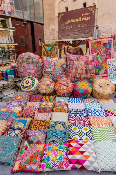 Dubai Souks Its Colours Goods Bur Dubai — Stock Photo, Image