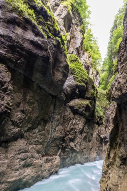 Almanya'da büyüleyici Partnach Gorge