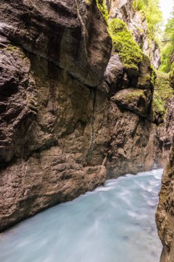 Almanya'da büyüleyici Partnach Gorge