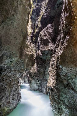Almanya'da büyüleyici Partnach Gorge