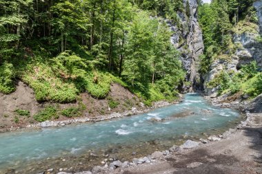 Almanya'da büyüleyici Partnach Gorge