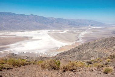Dante 'nin Manzarası, 11.000' den -281 'Badwater Havzası' na kadar. Ölüm Vadisi Ulusal Parkı, Kaliforniya, Usa