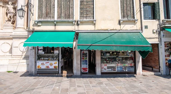 Restaurants Magasins Venise Mai 2020 Italie — Photo