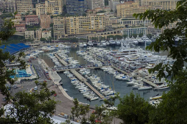 Monaco Summer Streets Exterior Details Streets Roofs Lights Doors Windows — Stock Photo, Image