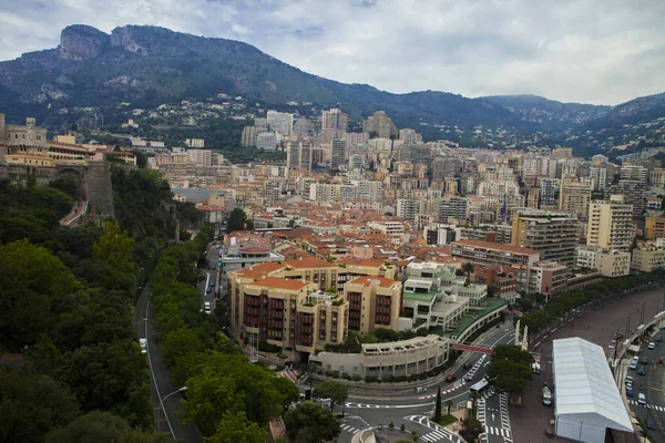 Monaco Summer Streets Exterior Details Streets Roofs Lights Doors Windows — Stock Photo, Image