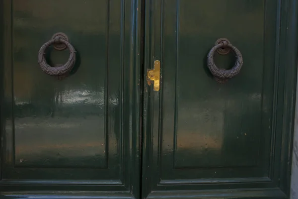 Genoa Summer Streets Exterior Details Streets Roofs Lights Doors Windows — Stock Photo, Image