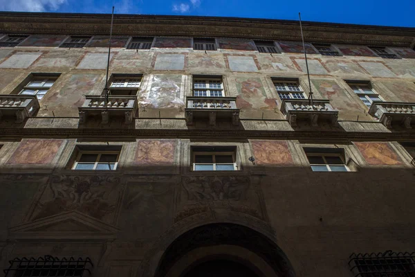 Génova Calles Verano Detalles Exteriores Las Calles Techos Luces Puertas —  Fotos de Stock