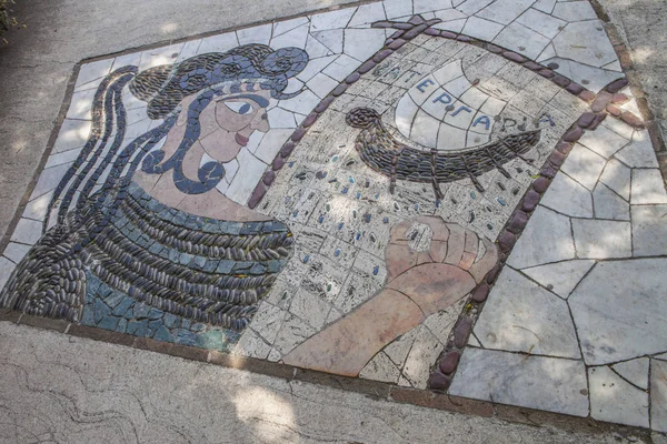 Miasto Nicea Bazylika Świątyni Ulice Portów Miejskich Promy Statki Statków — Zdjęcie stockowe