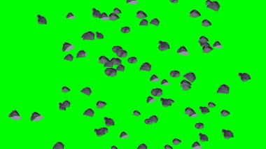 çok taşlı yeşil arkaplan