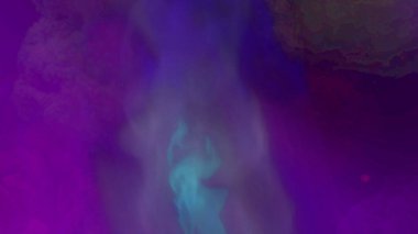 fantezi kaotik renkli fraktal desen. Soyut fraktal şekiller. 3d resimleme arkaplanı veya duvar kağıdı oluşturuluyor.