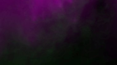 Sanatsal tasarım için rüya gibi, ruhani dokulara sahip soyut mor ve yeşil arkaplan