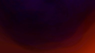 Derin, kasvetli, soyut arka plan, canlı koyu mor ve ılık turuncu renkler, yavaşça harmanlanıyor.