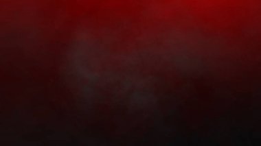 Dramatik tasarım projeleri için ince ışık dokularıyla gizemli kırmızı dumanlı soyut arkaplan