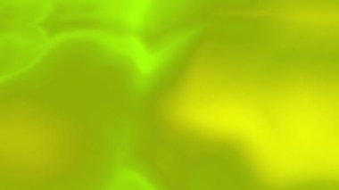 Vibrant green and yellow fluid motion abstract background dynamic smooth gradients flowing energy