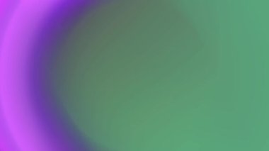 Vibrant gradient background transitions from soft purple to calming green creating a dynamic, modern visual flow.