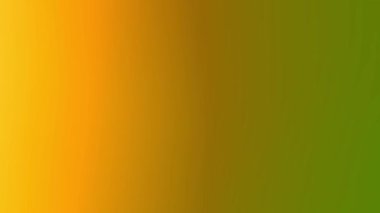 Vibrant gradient transition from warm orange to lush green evokes natural growth and energetic mood