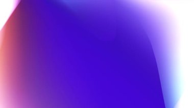 Vibrant gradient transitions from warm orange to deep blue and soft white, creating dynamic visual flow.