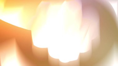 Dynamic abstract golden light flowing through soft, luminous shapes creating a sense of warmth and energy