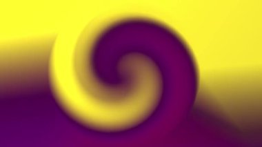 Vibrant swirling abstract motion background with dynamic purple and yellow gradients, perfect for creative projects.