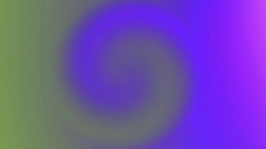 Dynamic swirling vortex of purple and green gradients, representing motion and abstract energy in a digital space